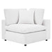 Commix 8-Piece Down Filled Overstuffed Performance Velvet Sectional Sofa by Modway - back view