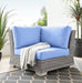 Conway Outdoor Patio Wicker Rattan Corner Chair - view 9