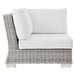 Conway Outdoor Patio Wicker Rattan Corner Chair - view 29