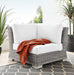Conway Outdoor Patio Wicker Rattan Corner Chair - view 25