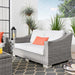 Conway Outdoor Patio Wicker Rattan Loveseat - view 25