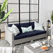 Conway Outdoor Patio Wicker Rattan Sofa - view 17