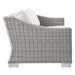 Conway Outdoor Patio Wicker Rattan Sofa - view 29