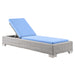 Conway Outdoor Patio Wicker Rattan Chaise Lounge - view 29