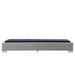 Conway Outdoor Patio Wicker Rattan Chaise Lounge - view 15