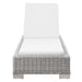 Conway Outdoor Patio Wicker Rattan Chaise Lounge - view 27