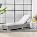 Conway Outdoor Patio Wicker Rattan Chaise Lounge - view 19