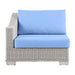 Conway Outdoor Patio Wicker Rattan Left-Arm Chair - view 15
