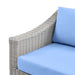 Conway Outdoor Patio Wicker Rattan Left-Arm Chair - view 16