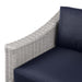 Conway Outdoor Patio Wicker Rattan Left-Arm Chair - view 24