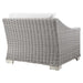 Conway Outdoor Patio Wicker Rattan Left-Arm Chair - view 30