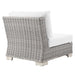 Conway Outdoor Patio Wicker Rattan Armless Chair - view 27
