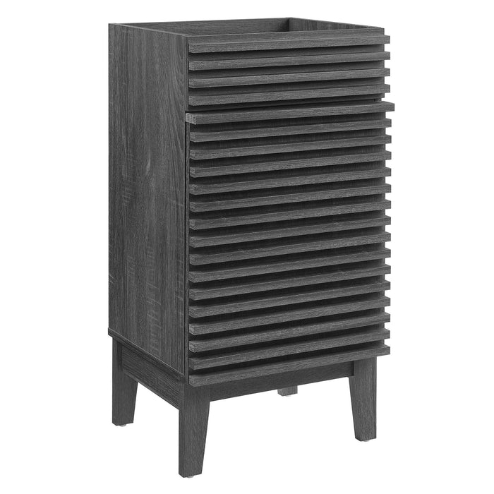 Modway Render 18" and 24" Bathroom Cabinets Basin Not Included Storage Shelf - View 101