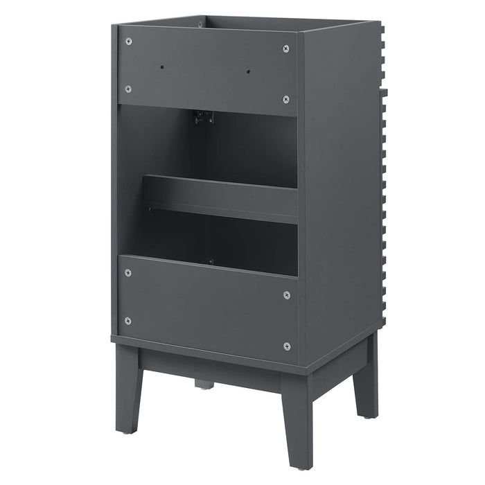 Modway Render 18" and 24" Bathroom Cabinets Basin Not Included Storage Shelf - View 61