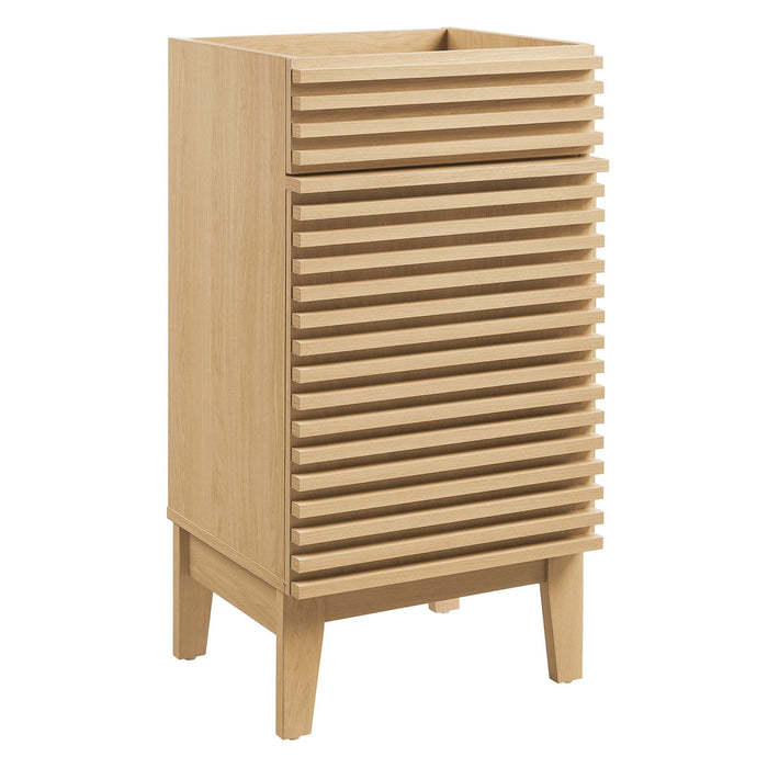 Modway Render 18" and 24" Bathroom Cabinets Basin Not Included Storage Shelf - View 103