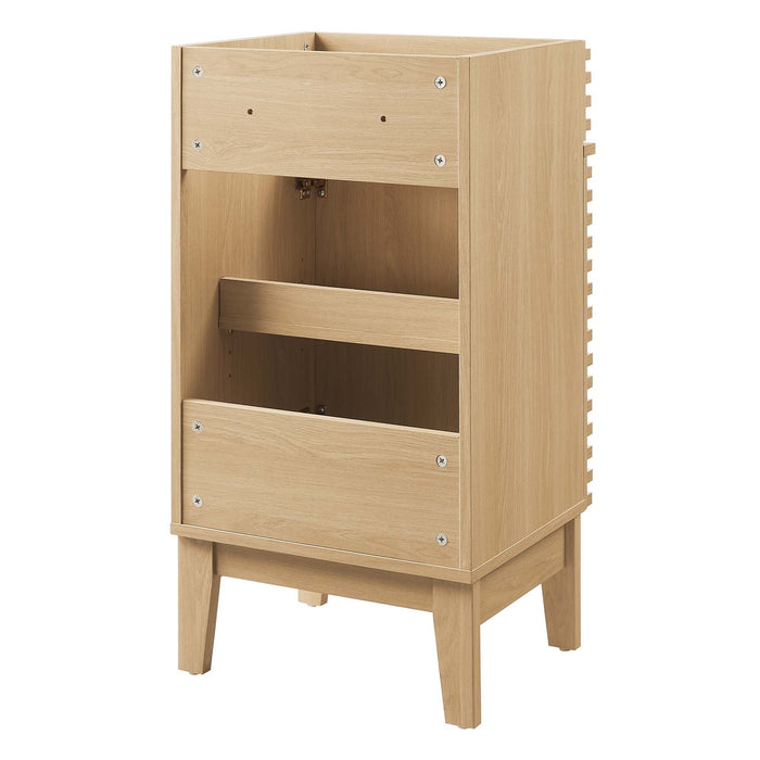 Modway Render 18" and 24" Bathroom Cabinets Basin Not Included Storage Shelf - View 68