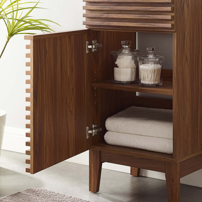 Modway Render 18" and 24" Bathroom Cabinets Basin Not Included Storage Shelf - View 72