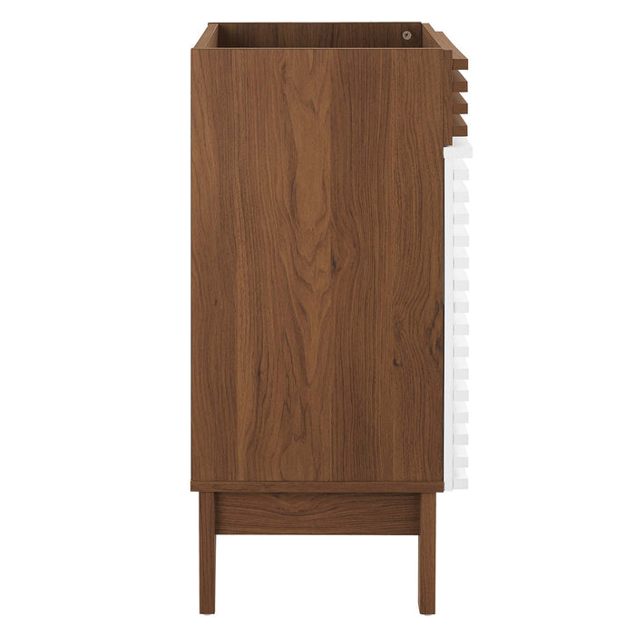 Modway Render 18" and 24" Bathroom Cabinets Basin Not Included Storage Shelf - View 88