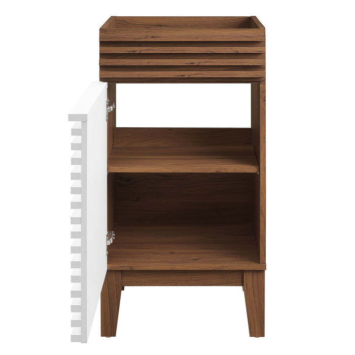 Modway Render 18" and 24" Bathroom Cabinets Basin Not Included Storage Shelf - View 91