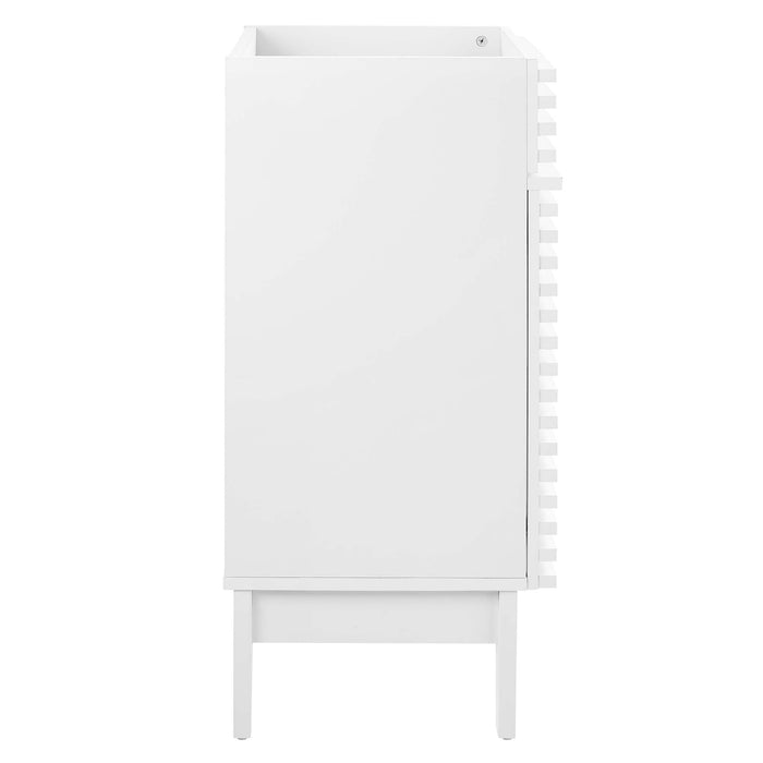 Modway Render 18" and 24" Bathroom Cabinets Basin Not Included Storage Shelf - View 81