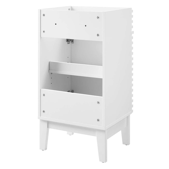 Modway Render 18" and 24" Bathroom Cabinets Basin Not Included Storage Shelf - View 82