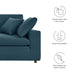 Commix Down Filled Overstuffed Loveseat - detail close-up