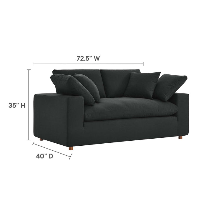 Commix Down Filled Overstuffed Loveseat - view 12