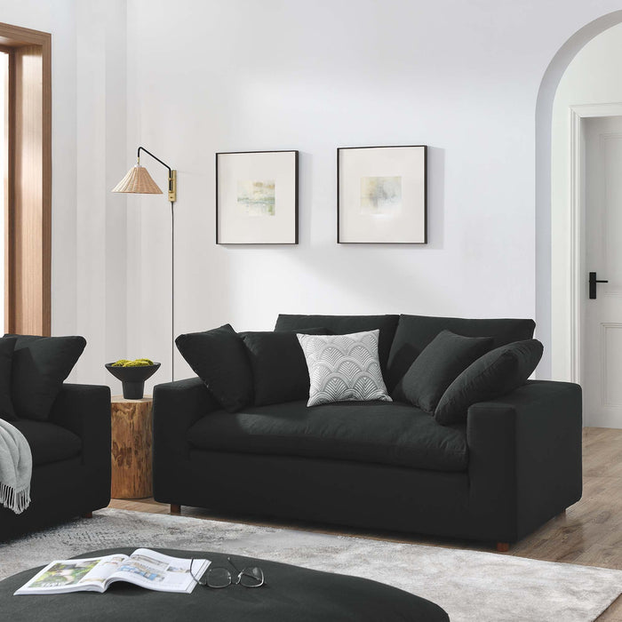 Commix Down Filled Overstuffed Loveseat - view 9