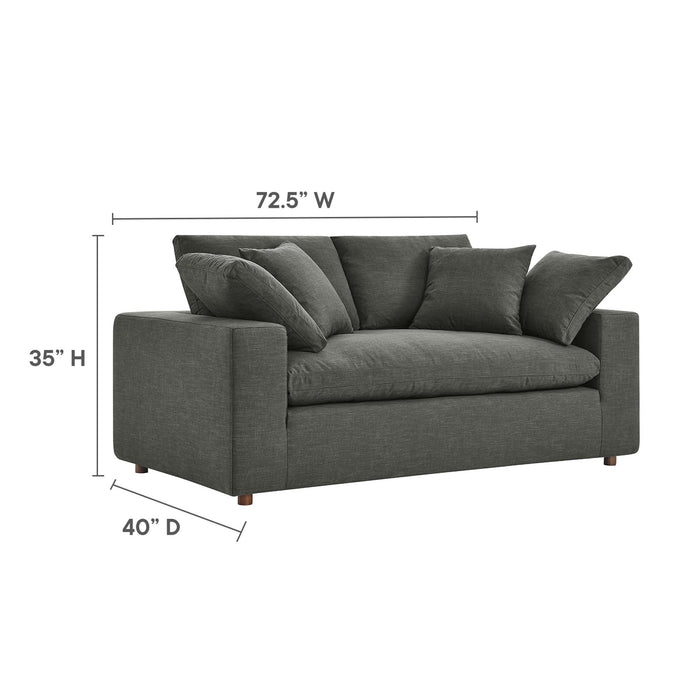 Commix Down Filled Overstuffed Loveseat - view 20