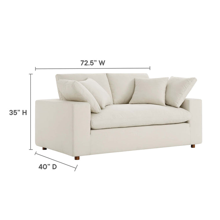 Commix Down Filled Overstuffed Loveseat - view 28