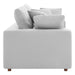 Commix Down Filled Overstuffed Loveseat - view 38