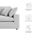 Commix Down Filled Overstuffed Loveseat - view 35