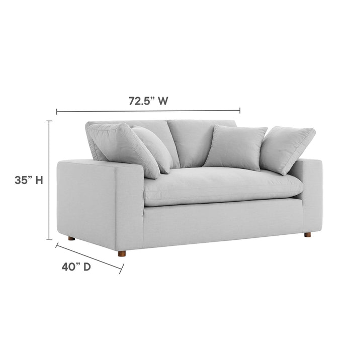 Commix Down Filled Overstuffed Loveseat - view 36