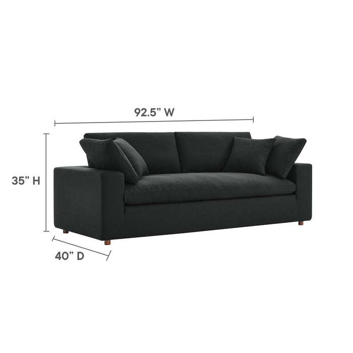 Commix Down Filled Overstuffed Sofa - view 12