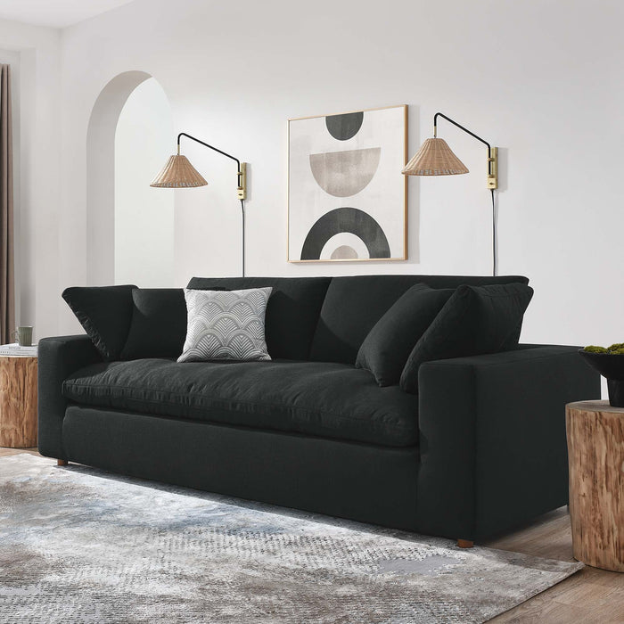Commix Down Filled Overstuffed Sofa - view 9