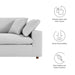 Commix Down Filled Overstuffed Sofa - view 35