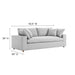 Commix Down Filled Overstuffed Sofa - view 36