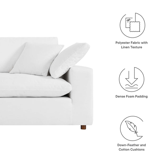 Commix Down Filled Overstuffed Sofa - view 43