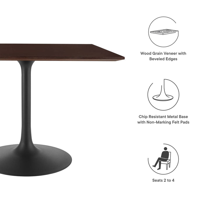 Lippa Square Wood Dining Table
