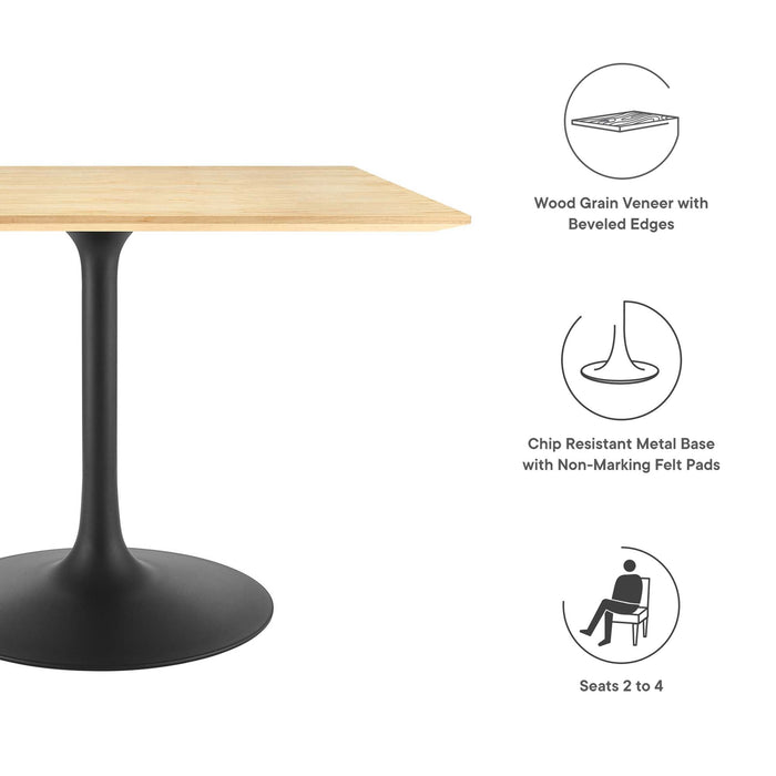 Lippa Square Wood Dining Table