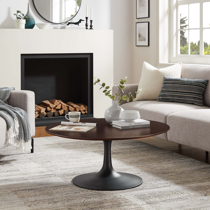 Lippa Round Wood Coffee Table