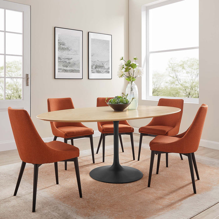 Lippa Oval Wood Dining Table