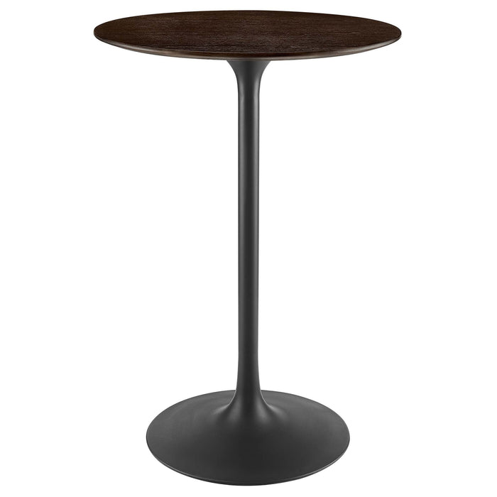 Modway Lippa Round Wood Bar Table Living Room Furniture - View 57