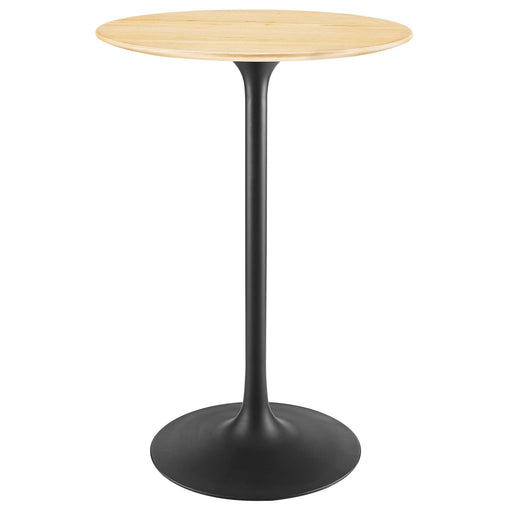 Modway Lippa Round Wood Bar Table Living Room Furniture - View 58