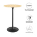 Modway Lippa Round Wood Bar Table Living Room Furniture - View 26
