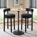 Modway Lippa Round Wood Bar Table Living Room Furniture - View 25