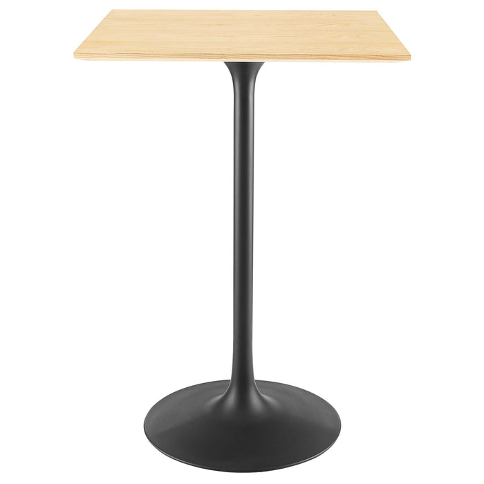 Lippa Square Wood Bar Table