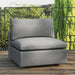 Commix Overstuffed Outdoor Patio Armless Chair - Modway \outdoor\sofas & sectionals