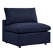 Commix Overstuffed Outdoor Patio Armless Chair - view 9