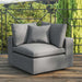 Commix Overstuffed Outdoor Patio Corner Chair - Modway \outdoor\sofas & sectionals